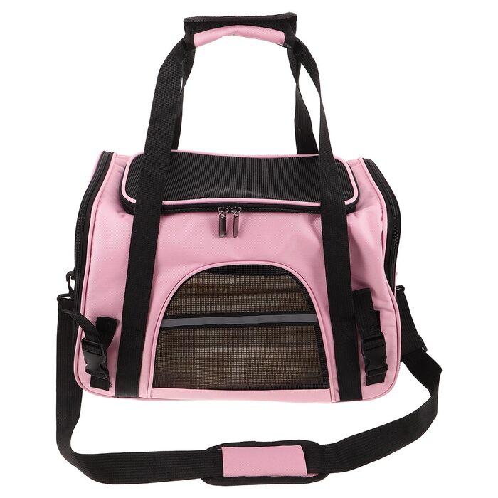 Транспортна сумка для кота Kisangel: дихаюча сітка, складана, з плечовим ременем. Підходить для подорожей та авто.