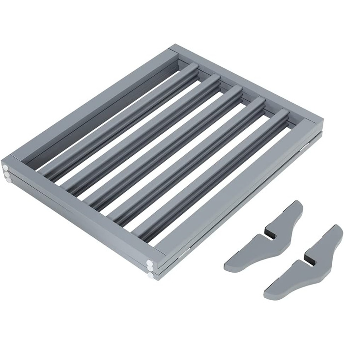 Захисне бар'єр для собак Fellie: дерев'яний, без свердління, для дому та сходів, H60см, 4 панелі (L183×H60cm)