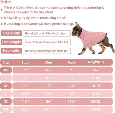 Пуловер для собак великих порід, рожевий, з отвором для повідка, теплий, для осені/зими, розмір XX-Large