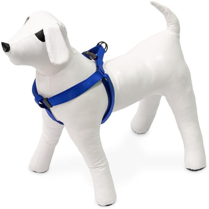 Нашийник Karlie Art Sportiv Plus, XL, регульований, міцний, блакитний, 90-120 см, ширина 25 мм