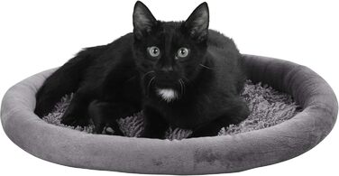 Кербл Pet Sweety: м'яке ліжко для домашніх тварин, бежеве, 48x40x4 см