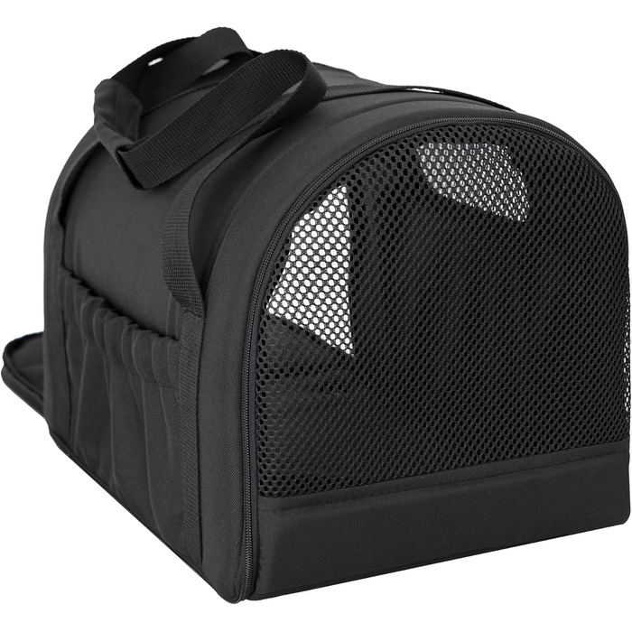 Транспортна сумка для собак та котів PillowPrim Beige, 27x39x28 см, Оксфорд, Еко-джоут