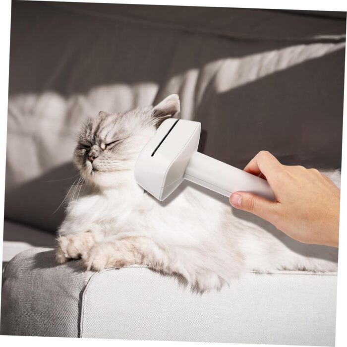 Перекладена та переписана назва: Щітка для собак та котів, щітка від линяння, 2 шт., фешенельна, для грубої шерсті, для догляду за шерстю, м'яка, для маленьких собак та котів, з м'яким наконечником