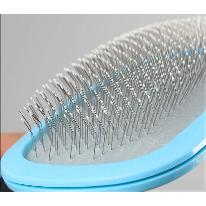 Слікер для собак 360° - щітка для грумінгу, видаляє 90% відмерлої шерсті, рожева