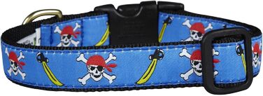 Нашийник для собак Up Country Skully, вузький, 5/8 дюйма, розмір S