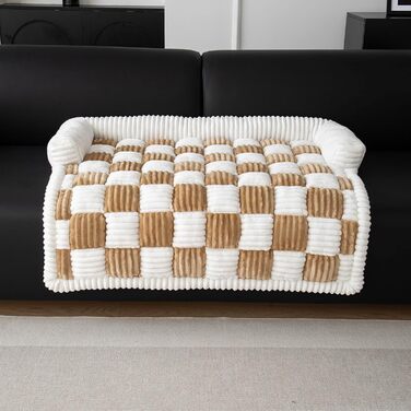 Ортопедичне ліжко для собак TOPCHANCES - 90x90x13 см, чорне, знімний чохол, для великих собак