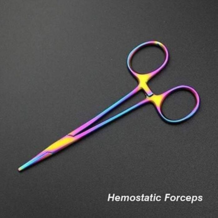 Набір професійних ножиць для грумінгу собак, котів та інших домашніх тварин QUNINE, різнокольорові