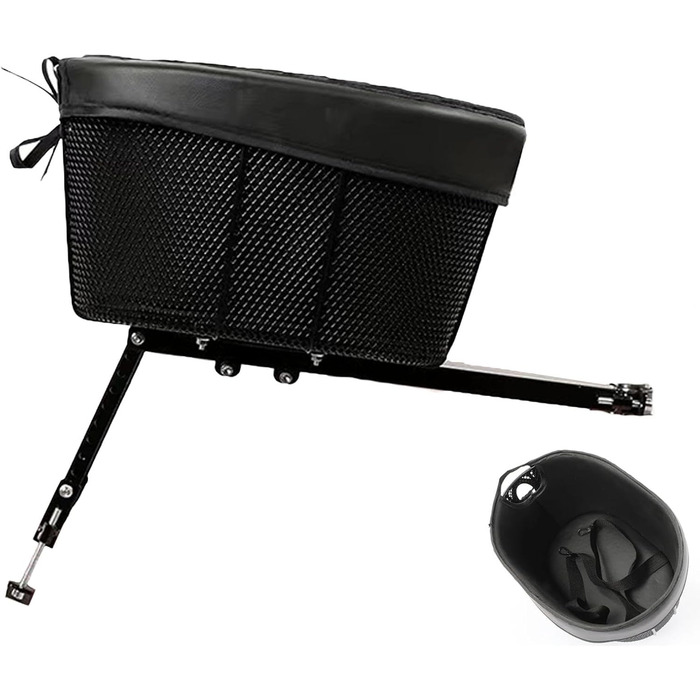 Водонепроникний кошик для тварин на велосипед, кошик для собак на кермо | Складаний, знімний кошик для тварин, велосипедний кошик для собак з установкою