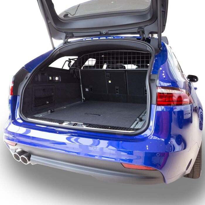 Сітка для собак Travall Jaguar XF (2015-2024) - захист багажника, сітка для перевезення собак, міцна сталева конструкція