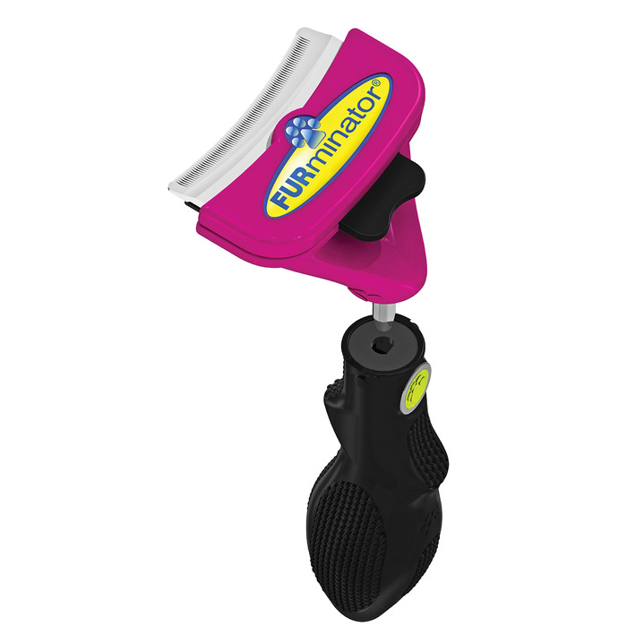 FURminator FURflex, щітка для грумінгу великих котів, інструмент для видалення підшерстя, розмір L без іграшки для видалення шерсті