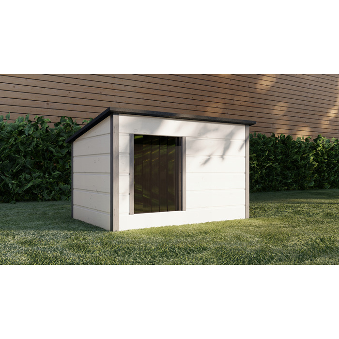 Буда для собак TajgaWood, дерево, зовнішні розміри: 109 x 79 x 69 см