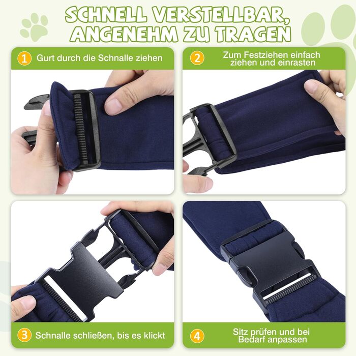 Трансформер для собак та котів ALLSOPETS, переноска для тварин, дихаюча, з безпечною повідком, для подорожей та до ветеринара (Оливковий, Темно-синій)