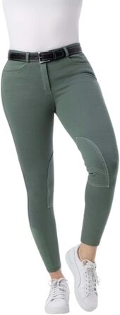 Лосини для верхової їзди Riding World Alexandrie для жінок та дітей | Лосини з накладками на колінах, кишені, 6 кольорів, розміри 104-176 та 32-44, колір: зелений