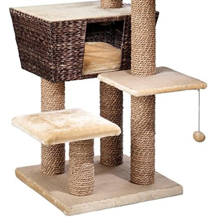 Дряпак для котів Trend Curacao, 48x48x141 см, ігровий комплекс