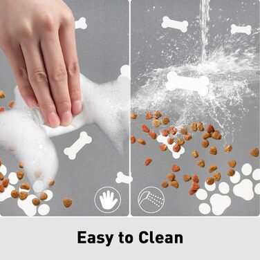 Килимок для собак та котів Lurowo, швидковисихаючий, надпоглинутий, миючий, з антиковзаючим покриттям, 40 x 60 см, дизайн 