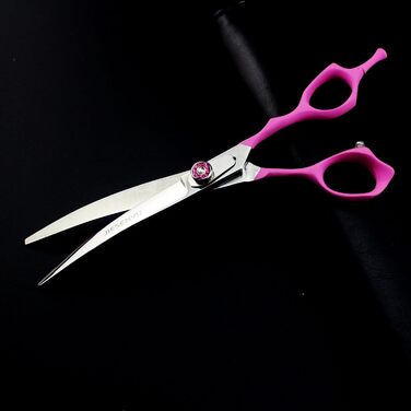 Набір професійних ножиць для грумінгу собак JIESENYU: 7 дюймів, прямі та витончені леза, 4 шт.