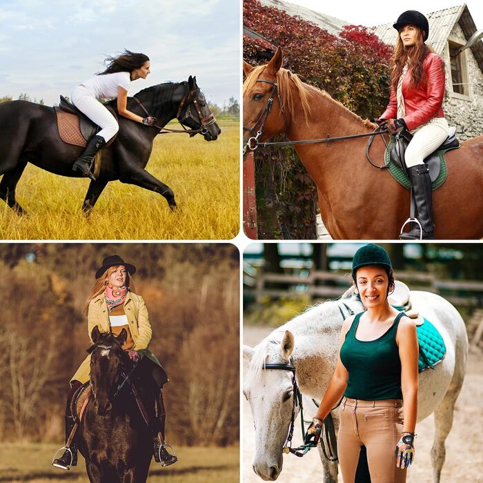 Спортивні рукавички для їзди на конях FINGER TEN з підтримкою сенсорного екрану, для дорослих, оранжевого кольору (L)