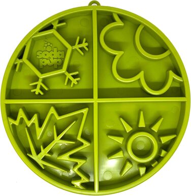 Килимок-іграшка SodaPup Bones eMat для собак: повільний годівник, стимуляція, свіжий дихання, безпечний матеріал