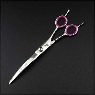 Професійна витончена ножиці для грумінгу собак та котів, 18 см, нержавіюча сталь, для грумін-салонів