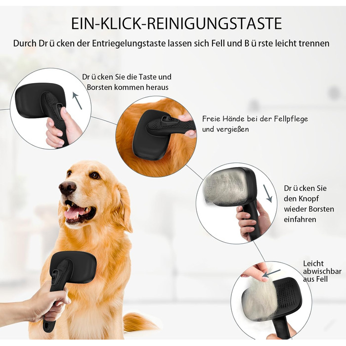 Набір для догляду за собаками (5 шт.) – щітка для вичісування линяючого хутра собак та котів. Видаляє відмерте хутро та запобігає ковтанням. Колір: блакитний. В наборі: 5 шт. (3 шт. чорного кольору, нові)