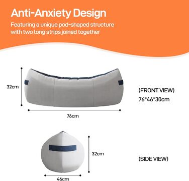 М'яке ліжко для собак Johnear: захист дивану, товсте, неслизьке, 110x105x15 см, сірий колір