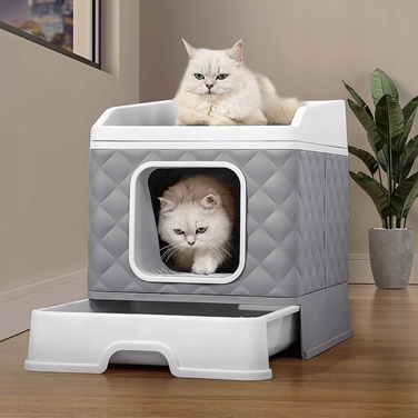 Закритий лоток для котів Globani, 50,5 см x 41 см x 49 см