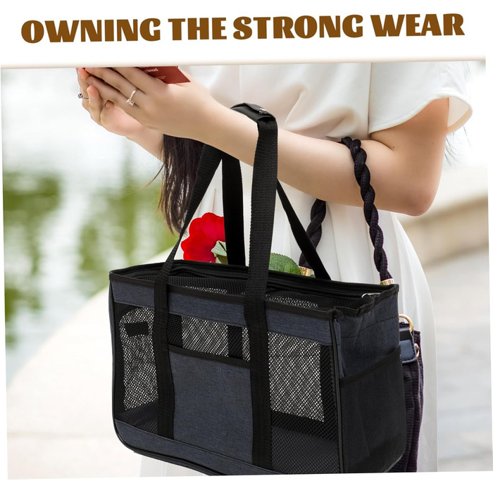 Транспортна сумка для котів та собак Warmhm з вентиляцією, миється, складається, для подорожей та вигулів