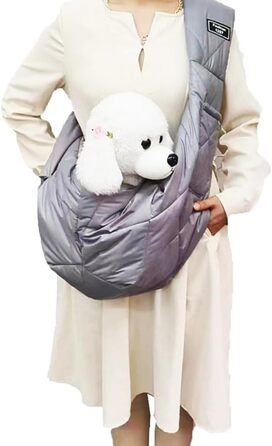 Сумка-переноска для собак та котів CYBERNOVA, 1-7 кг, тепла та вітронепроникна, з кишенею