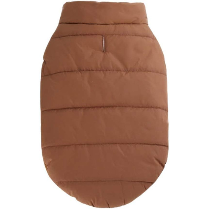 Теплий зимовий одяг для собак MISSMAO: флісова куртка з відбиваючими елементами, зручна в одяганні, колір кава, розмір 2XL