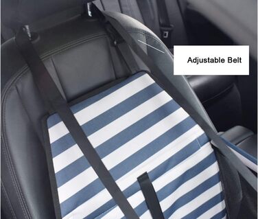 Автокрісло для тварин: чохол для собак та котів, дихаючий, водовідштовхуючий, з пелюшкою, блакитний, для подорожей