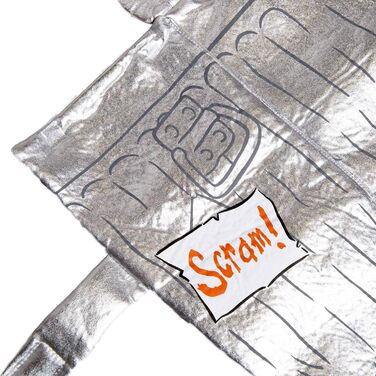 Костюм для собак Pet Krewe Oscar The Grouch, X-Large, для маленьких, середніх, великих та екстра-великих собак, ідеально для Хелловіну, Різдва, вечірок, фотосесій, подарунок для любителів собак, срібний