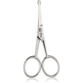 Ножиці для грумінгу тварин Spire Tools з нержавіючої сталі - безпечна кругла насадка для собак та котів, стрижка шерсті, вусів, бороди та вух - тупе лезо для дитячих нігтів та обрізання ниток