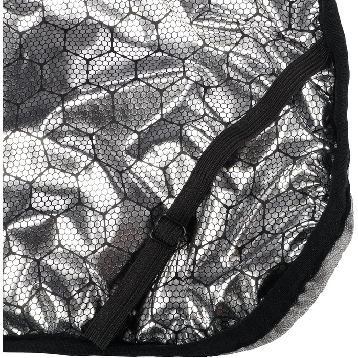 Зимовий одяг для собак Flamingo Iglu Grey – 50 см – теплий, модний, водовідштовхуючий, з ізотермічною підкладкою, з відбиваючими елементами, захист грудей та живота, отвір для повідка, сірий, L