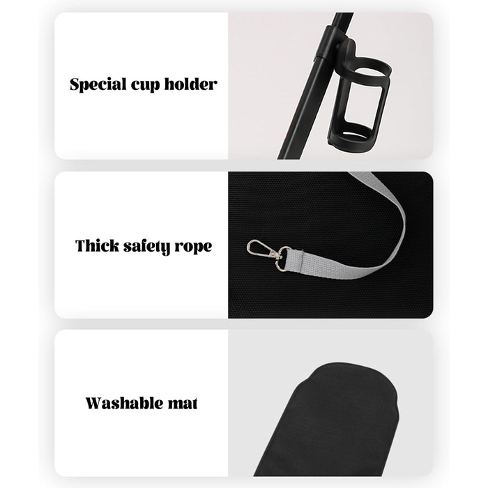 Візок для собак та котів на 2 тварин, знімний багажник, складний, 4 колеса, для подорожей та кемпінгу