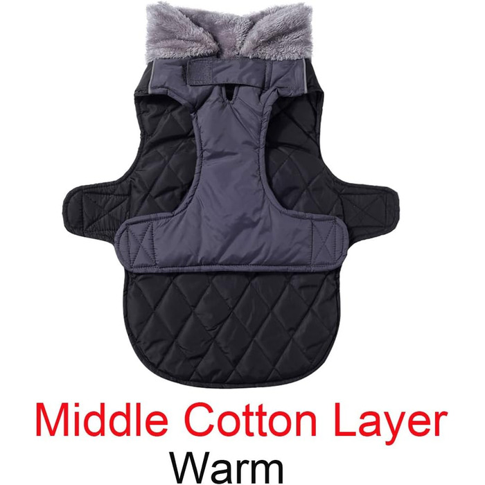 Водонепроникний теплий зимовий одяг для собак, Blu, S - JoyDaog