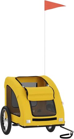 Транспортна перетяжка для собак Oxford, жовта, 125x63x66 см, для маленьких собак та котів, модель 93959