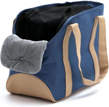 Сумка-переноска для домашніх тварин, м'яка, легка, знімний підклад - для такс, французьких бульдогів, йоркширських тер'єрів