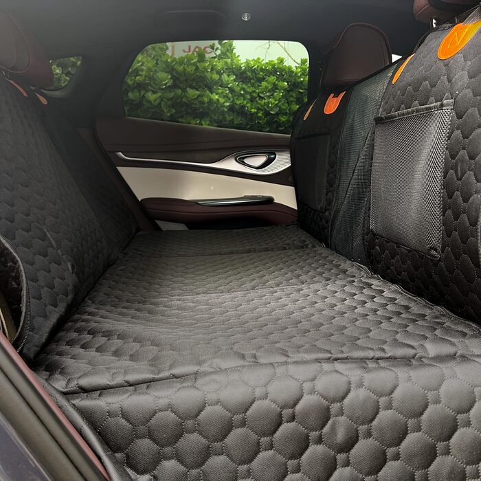 Подовжувач сидіння заднього ряду, чохол для автосидіння для собак, надувний матрац для кемпінгу, гамак, туристичне ліжко, не надувний матрац для авто, SUV, вантажівка, чорний