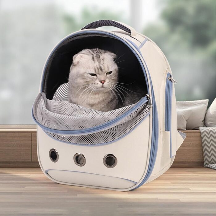 Транспортна сумка для собак, блакитна – зручна переноска для подорожей, авто, та прогулянок