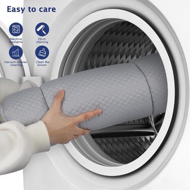 Килимок для собак BVAGSS XH080 (76x50 см, сірий) – двосторонній, прохолодний та теплий, для маленьких, середніх та великих собак