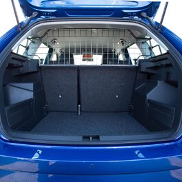 Сітка для собак Travall, сумісна зі Skoda Fabia Estate (2014-2021), сталевий захист вантажного відсіку