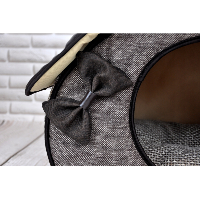 Ліжко-будиночок SjestaPupila для собак та котів, розмір S (30x30 см)