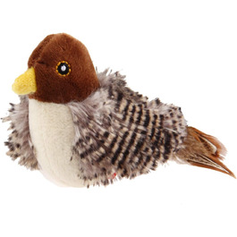 Іграшка для котів SuHaco GiGwi Melody Chaser - пташка, інтерактивна, з дзвоном