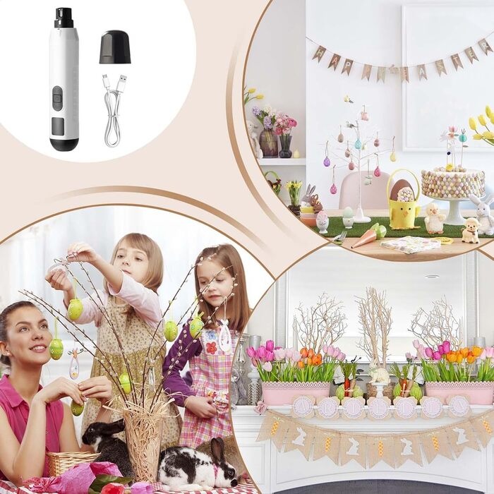 Електричний триммер для собак та котів, 5 швидкостей, акумуляторний, професійний, інструмент для догляду за лапами, для малих та середніх порід