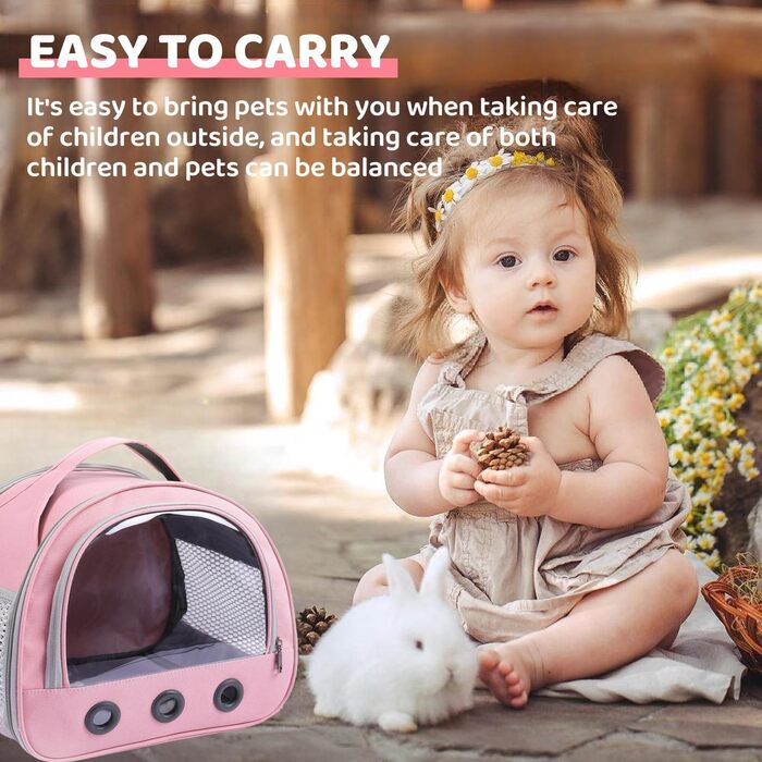 Транспортна переноска для тварин: котів, собак, кроликів, птахів. Складана переноска з плечовим ременем