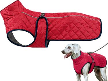 Зимовий теплий одяг для собак - Вітростійка жилетка-світловідбивач для собак, теплий зимовий одяг для собак | Для активного відпочинку: прогулянки, пікніки, кемпінг, катання на лижах, міські прогулянки