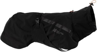 Регульований дощовик для собак Non-Stop Dogwear Trekking, чорний, розмір 70