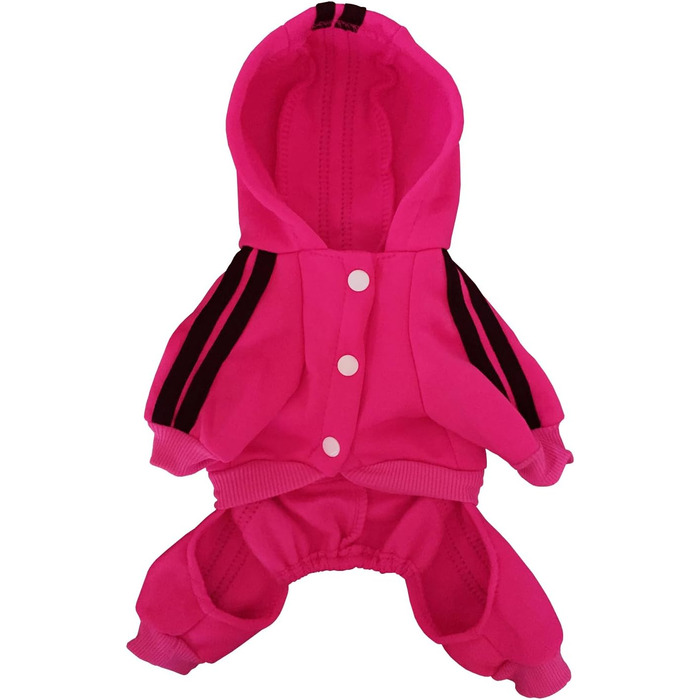 Світшот для собак на 4 лапи: теплий костюм, сорочка для маленьких, середніх та великих собак та котів (XXXXXXXL, Рожевий)