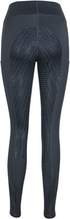 Легінси для верхової їзди Lazura Emilia для дітей та жінок | Термо-леггінси з флісовою підкладкою та силіконовим повним обхватом | Легінси для дівчаток та хлопчиків, розмір 38, колір Asphalt