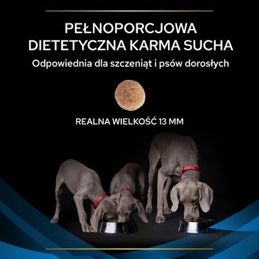 Ветеринарний сухий корм для собак Purina Pro Plan DRM (для догляду за шкірою), 12 кг